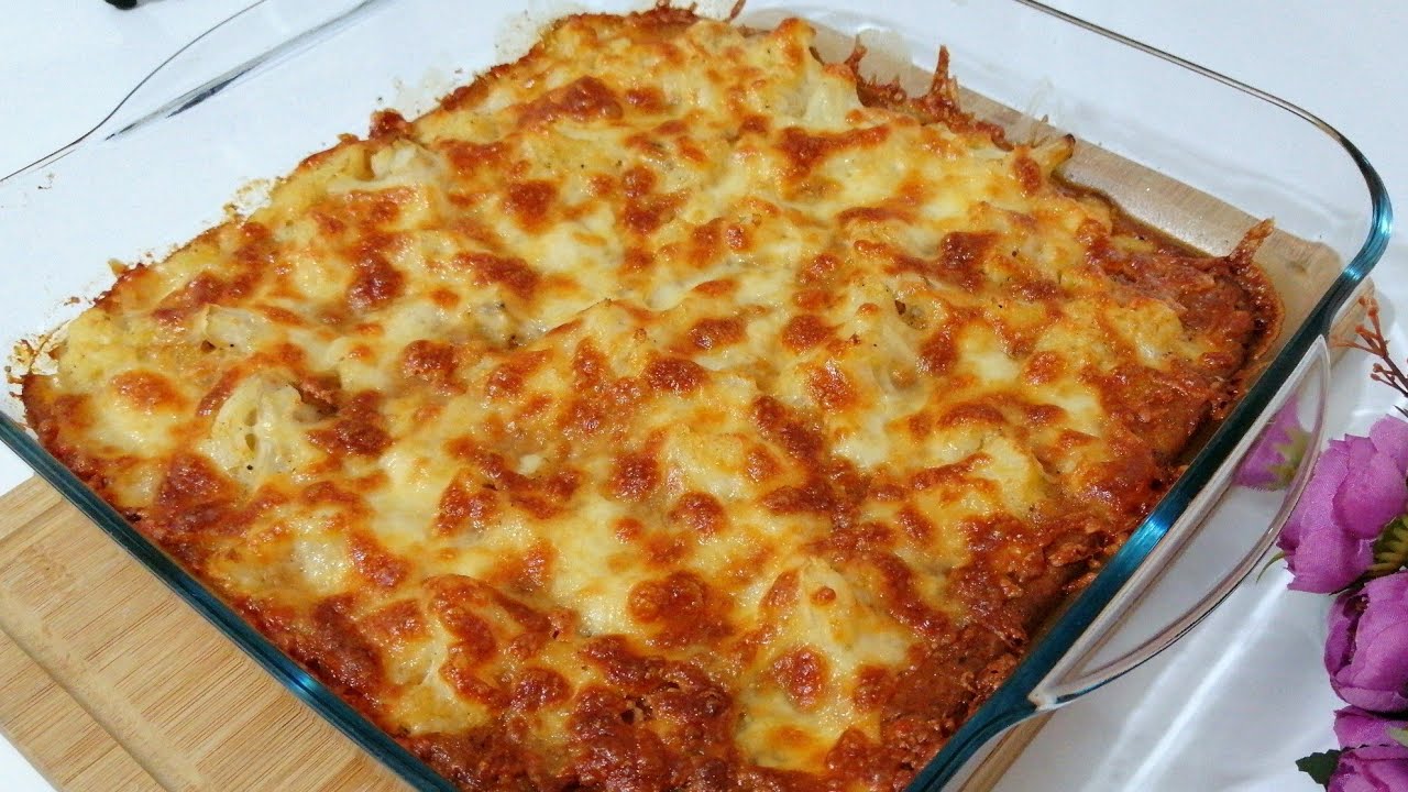 Fırında Pişer: Karnabahar Graten